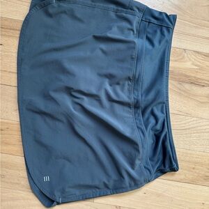 Free Fly Apparel Mini Skort in Dark Gray